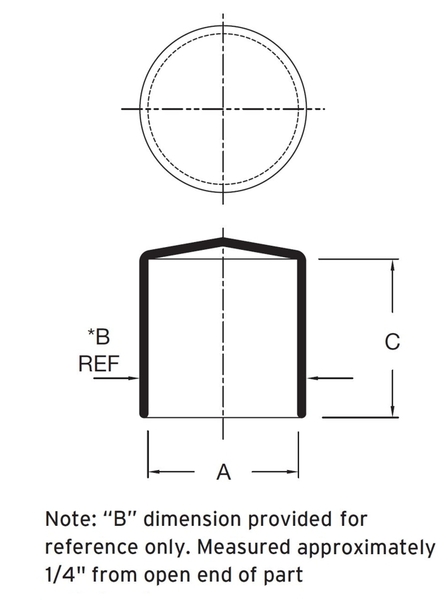 VC-625-16 VINYL CAP