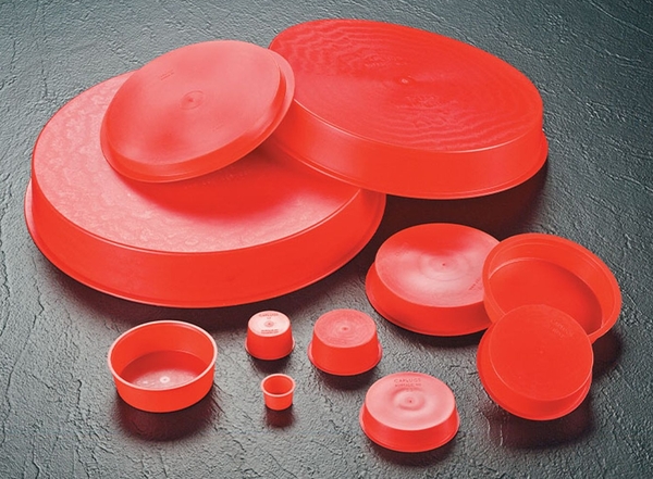 T-10 Red Tapered Cap / Plug LDPE
