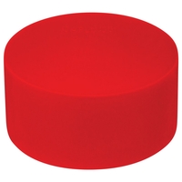 SC-4 1/8 Sleeve Caps Red LDPE