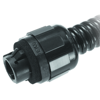 Heyco-Flex Liquid Tight Conduit Fittings - Straight-Thru, Snap-In Hubs