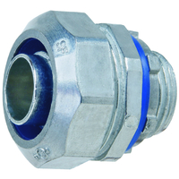 Heyco-Flex Metallic Liquid Tight Conduit Fittings - Straight-Thru, NPT Hubs