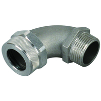 Cast Aluminum Liquid Tight Cordgrips - Right Angle, NPT Hubs