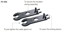 32.6024 PV-MS Open-End Spanner Set, plastic